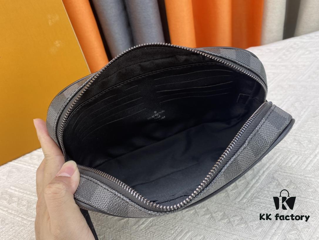69308a0a6e68136f4d9a8c53 M82076 Latest Black Floral, Black Checkered, Embossed Checkered, Vintage Checkered, Brown Checkered, and Embossed Pochette Kasai Clutch