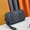69308a0a6e68136f4d9a8c55 M82076 Latest Black Floral, Black Checkered, Embossed Checkered, Vintage Checkered, Brown Checkered, and Embossed Pochette Kasai Clutch