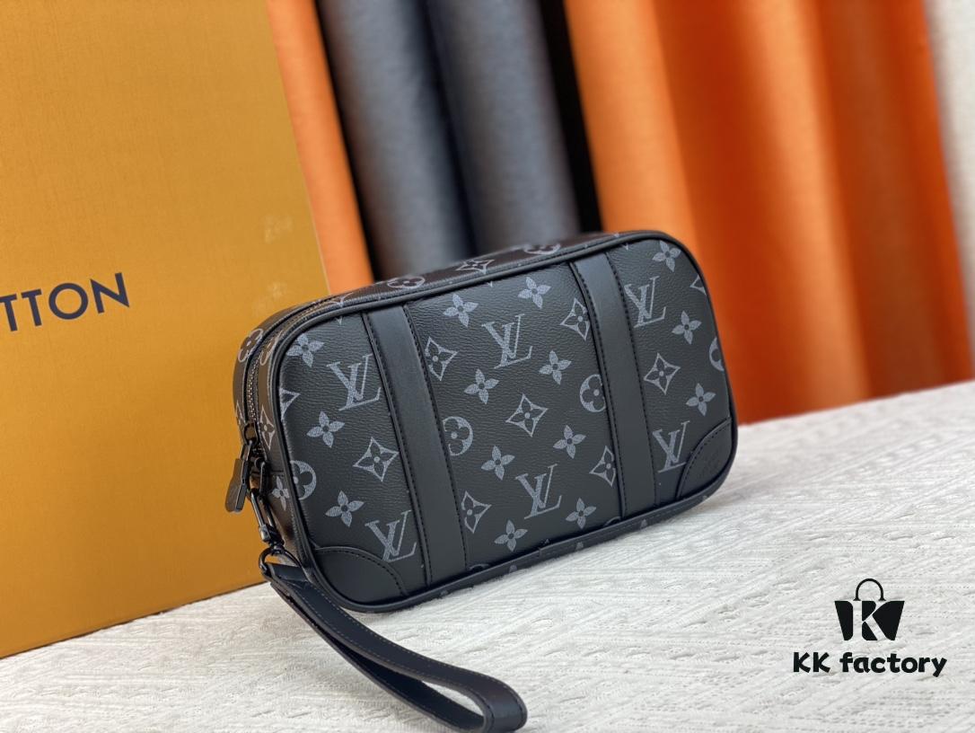 69308a0a6e68136f4d9a8c55 M82076 Latest Black Floral, Black Checkered, Embossed Checkered, Vintage Checkered, Brown Checkered, and Embossed Pochette Kasai Clutch