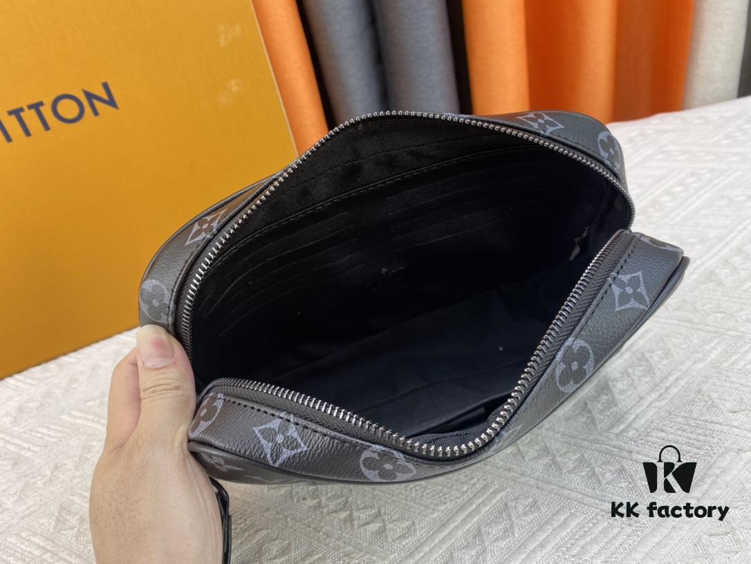 69308a0e6e68136f4d9a8c5b M82076 Latest Black Floral, Black Checkered, Embossed Checkered, Vintage Checkered, Brown Checkered, and Embossed Pochette Kasai Clutch