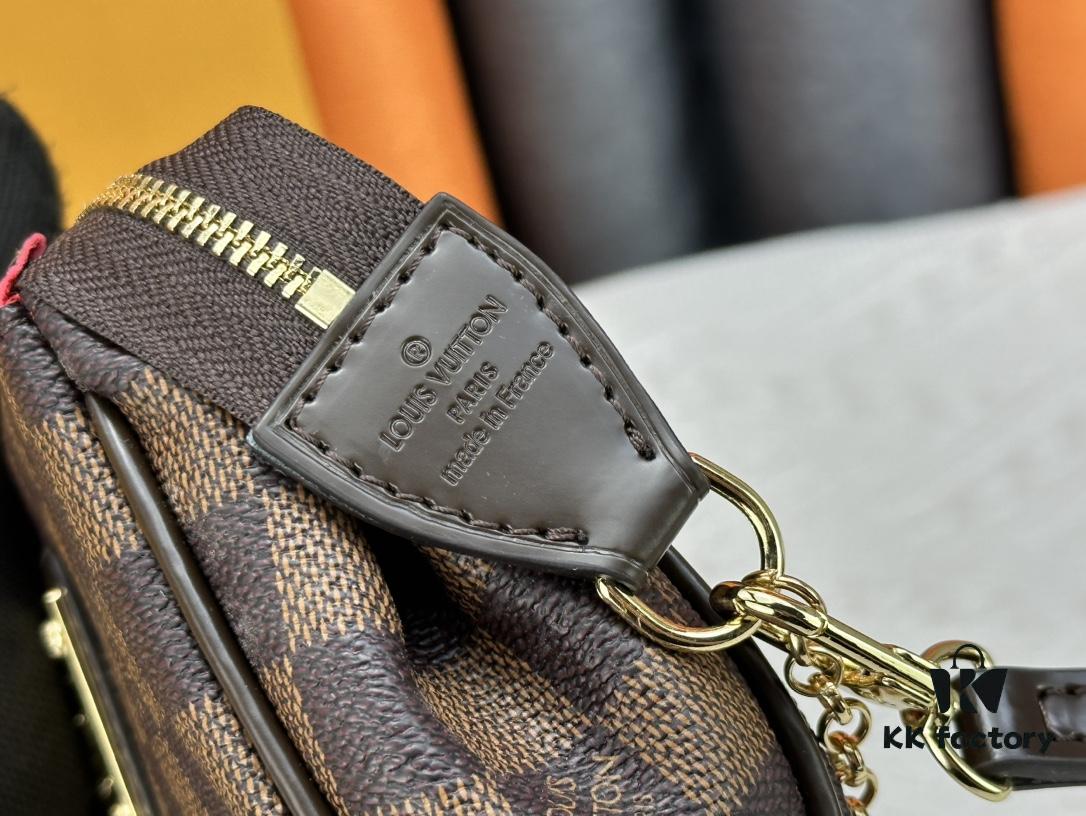 69308a1c6e68136f4d9a8c7c LOUIS VUITTON Exclusive Private Stock - Eva Bag 95567, Imported Vintage Cowhide with Original Yellow Leather, High-End Quality
