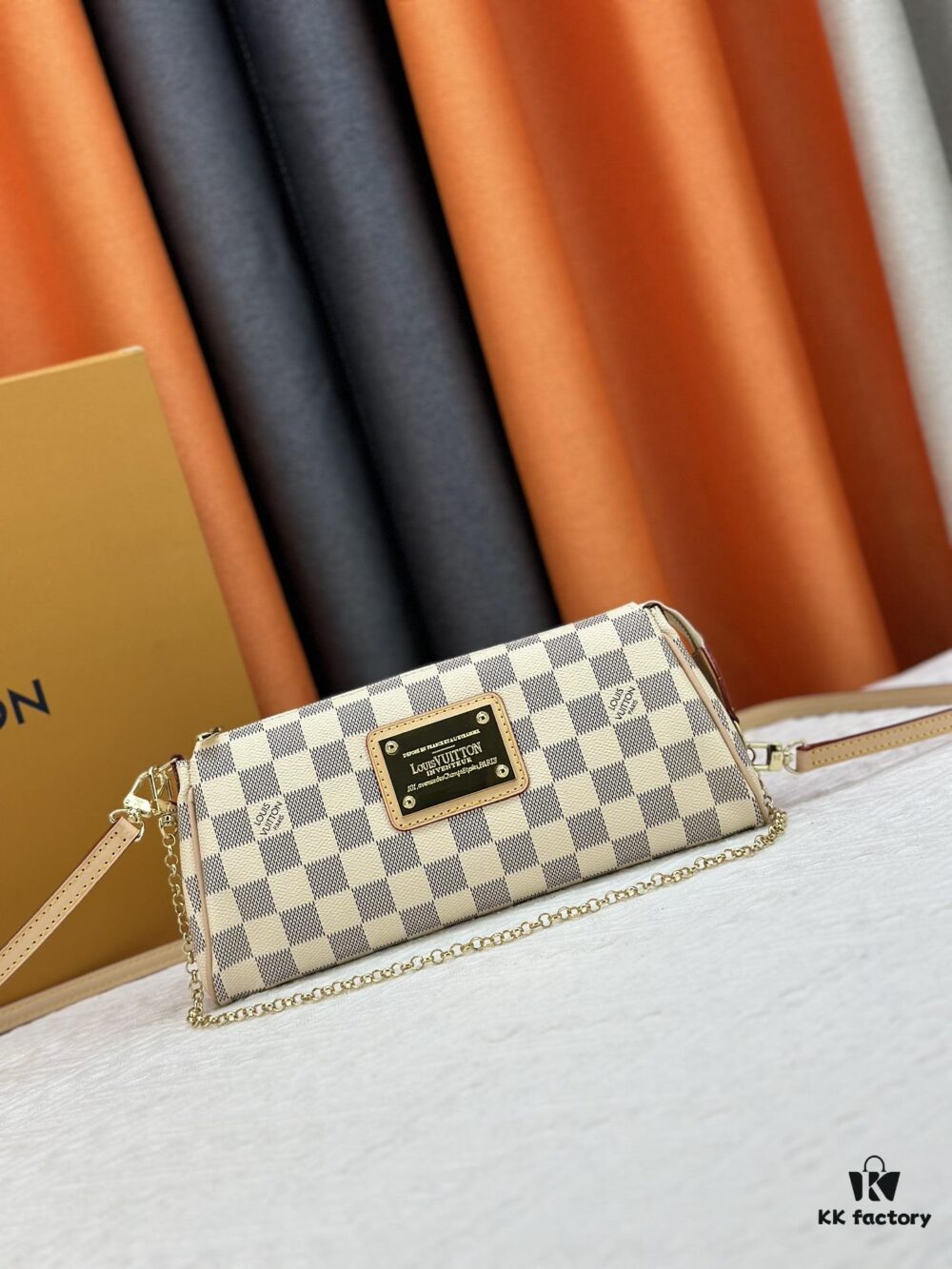 69308a236e68136f4d9a8c8c LOUIS VUITTON Exclusive Private Stock Eva Bag 95567, Imported Vintage Cowhide with Original Yellow Leather, High-End Quality