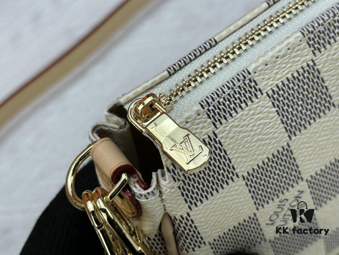 69308a246e68136f4d9a8c8e LOUIS VUITTON Exclusive Private Stock Eva Bag 95567, Imported Vintage Cowhide with Original Yellow Leather, High-End Quality