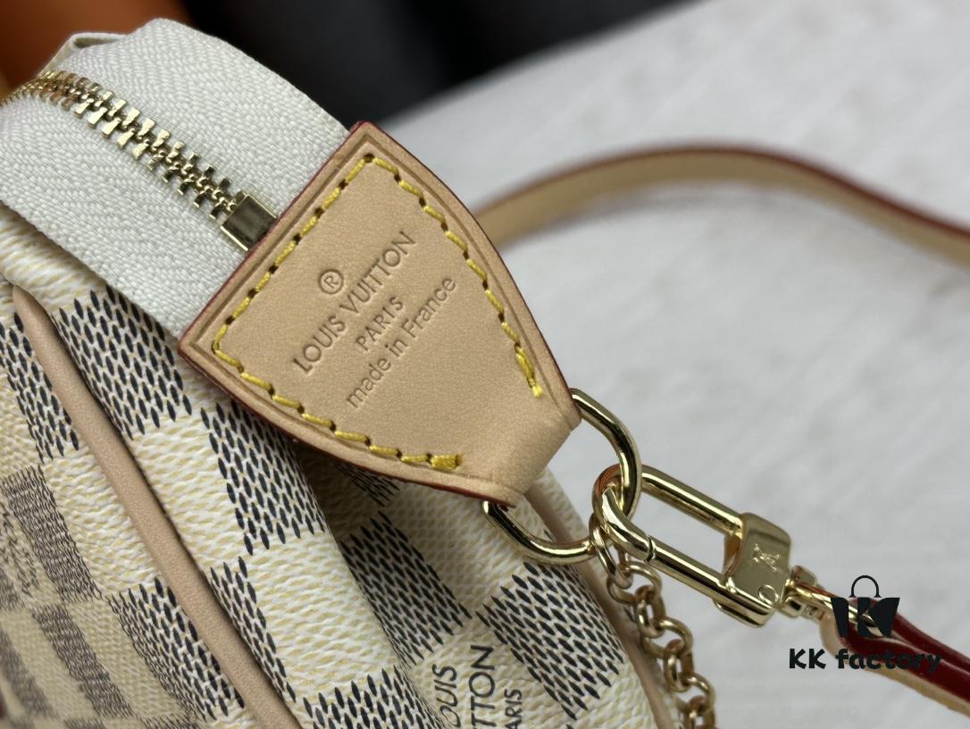 69308a246e68136f4d9a8c90 LOUIS VUITTON Exclusive Private Stock Eva Bag 95567, Imported Vintage Cowhide with Original Yellow Leather, High-End Quality