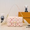 69308a416e68136f4d9a8cda New Arrival M45985 Full Leather Gradient Oil Print Filigree Bag Series Diane Handbag