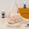 69308a426e68136f4d9a8cdb New Arrival M45985 Full Leather Gradient Oil Print Filigree Bag Series Diane Handbag