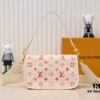 69308a436e68136f4d9a8cde New Arrival M45985 Full Leather Gradient Oil Print Filigree Bag Series Diane Handbag