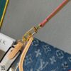 69308a506e68136f4d9a8cfd Upgraded M46386 M45985 Denim Baguette Diane Handbag