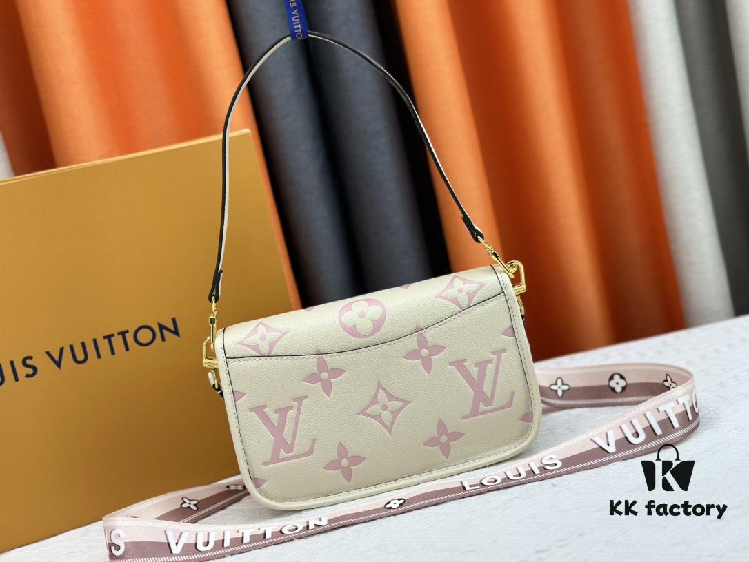69308a566e68136f4d9a8d0a M46386 M46388 M45985 M45683 M45684 Full Leather Baguette Bag Series New Diane Handbag