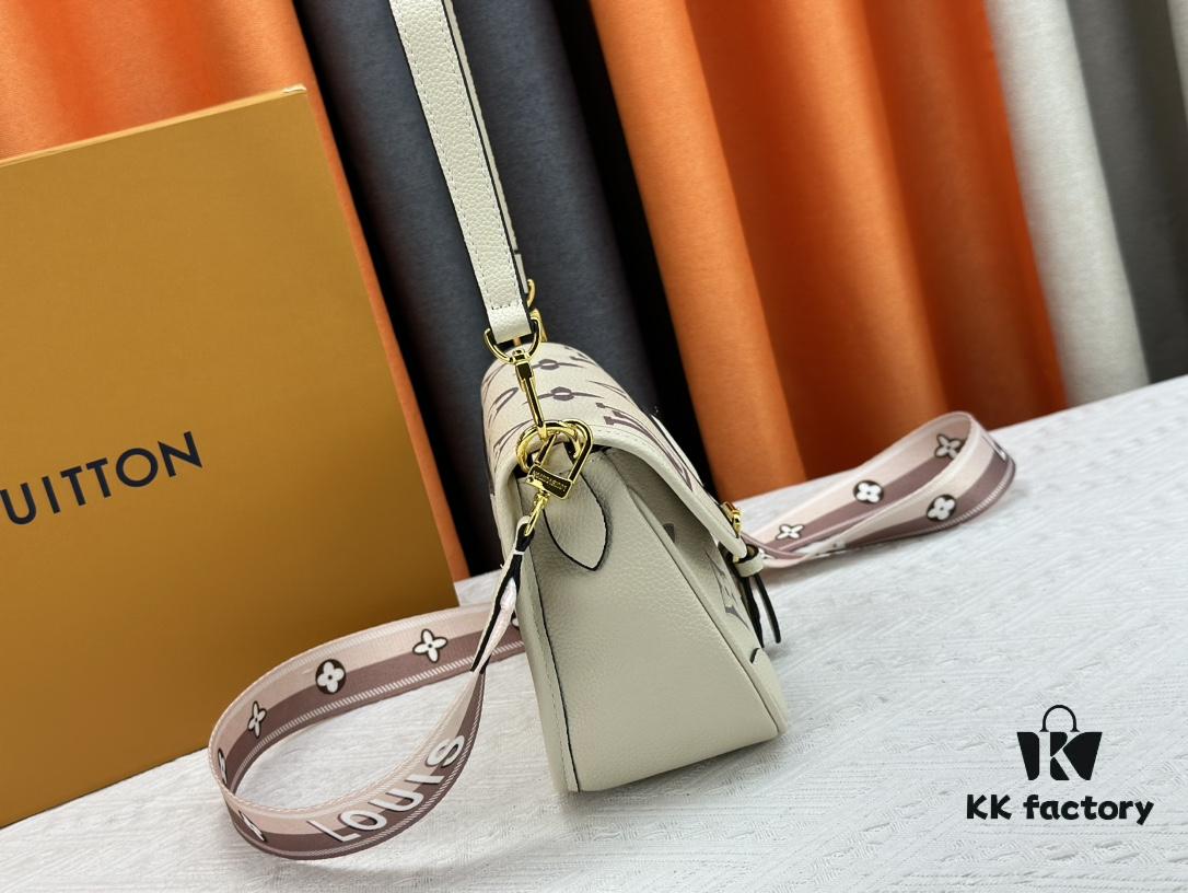 69308a5b6e68136f4d9a8d12 Authentic Shot M46386 M46388 M45985 M45683 M45684 Full Leather Baguette Bag Series New Diane Handbag