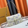 69308a5f6e68136f4d9a8d1c Authentic Studio Shot M46386 M46388 M45985 M45683 M45684 Full Leather Baguette Bag Series New Diane Handbag