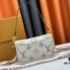69308a606e68136f4d9a8d1e Authentic Studio Shot M46386 M46388 M45985 M45683 M45684 Full Leather Baguette Bag Series New Diane Handbag
