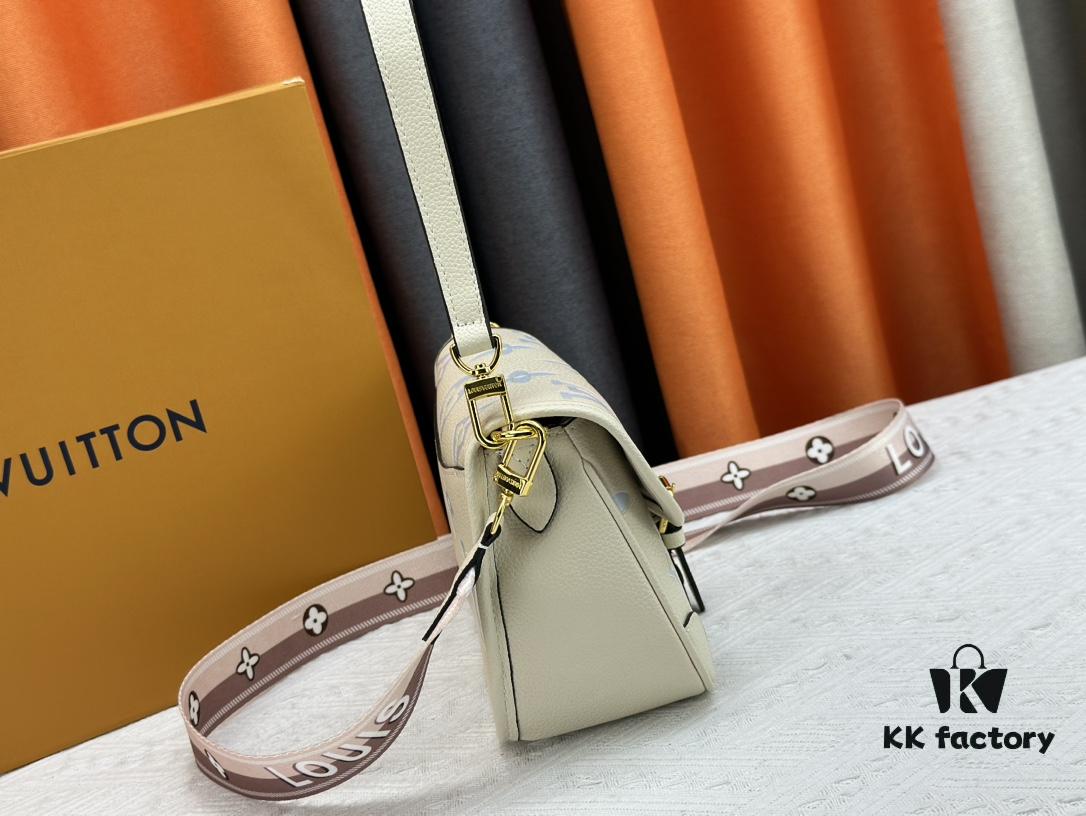 69308a626e68136f4d9a8d24 Authentic Studio Shot M46386 M46388 M45985 M45683 M45684 Full Leather Baguette Bag Series New Diane Handbag