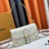 69308a626e68136f4d9a8d25 Authentic Studio Shot M46386 M46388 M45985 M45683 M45684 Full Leather Baguette Bag Series New Diane Handbag