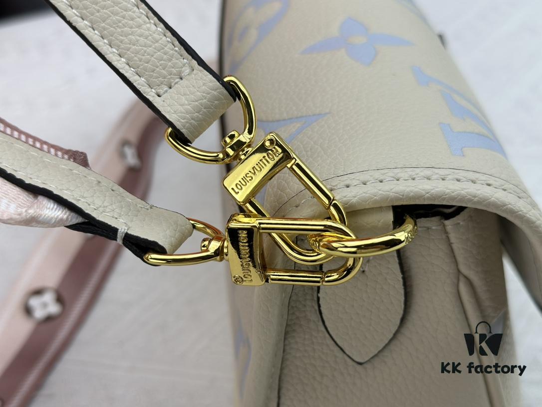 69308a646e68136f4d9a8d29 Authentic Studio Shot M46386 M46388 M45985 M45683 M45684 Full Leather Baguette Bag Series New Diane Handbag