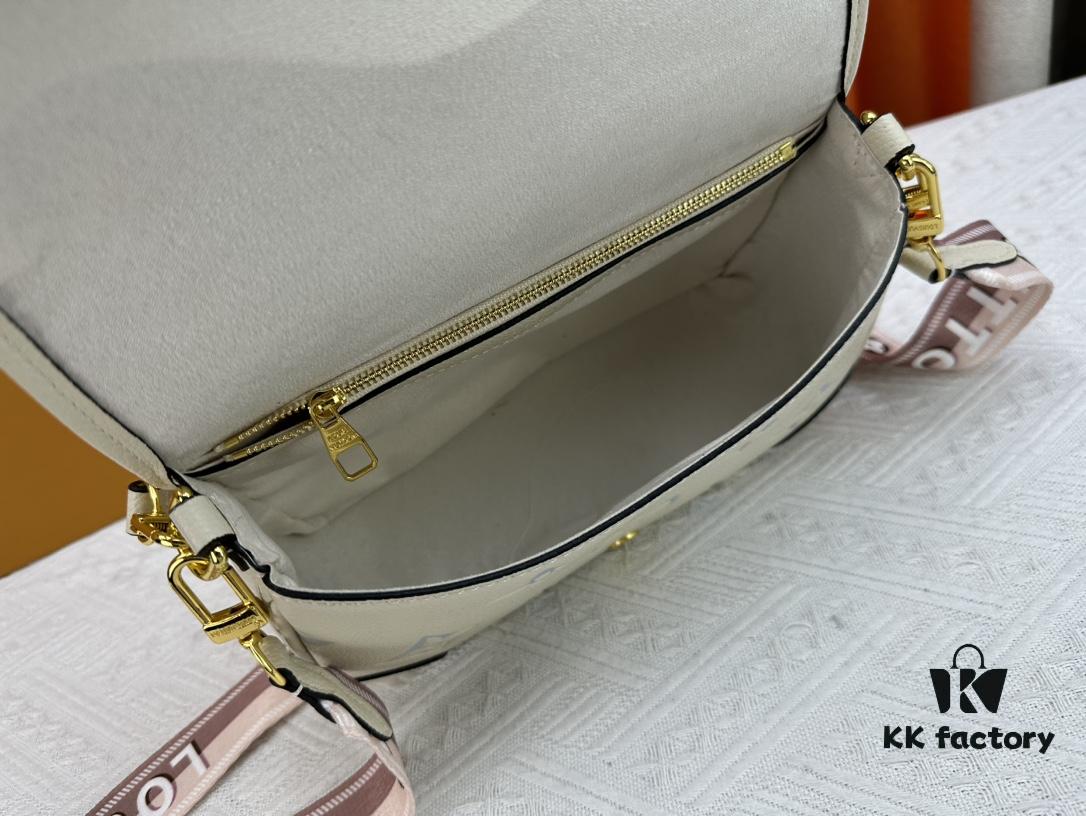 69308a656e68136f4d9a8d2b Authentic Studio Shot M46386 M46388 M45985 M45683 M45684 Full Leather Baguette Bag Series New Diane Handbag