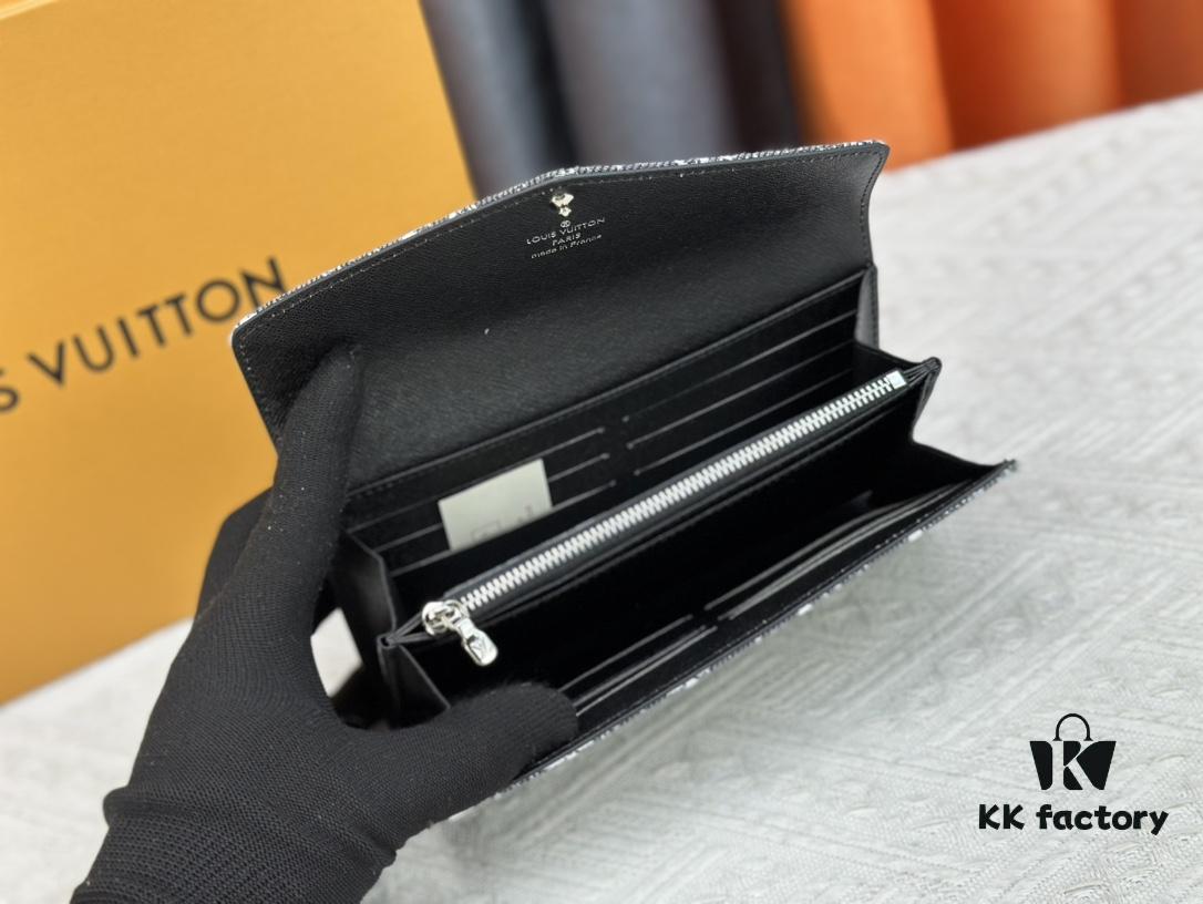 69308a996e68136f4d9a8d9b Wallet Real Item Photo - 61184 Denim Black Exquisite Craftsmanship Sales Champion