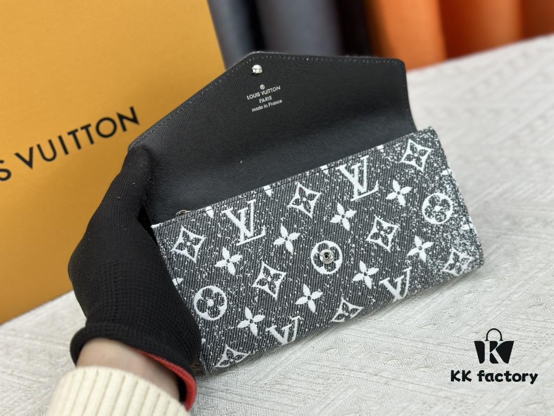 69308a9a6e68136f4d9a8d9c Wallet Real Item Photo - 61184 Denim Black Exquisite Craftsmanship Sales Champion