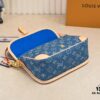 69308acd6e68136f4d9a8e19 M46386 M45985 Denim Baguette Diane Handbag