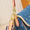69308ace6e68136f4d9a8e1b M46386 M45985 Denim Baguette Diane Handbag