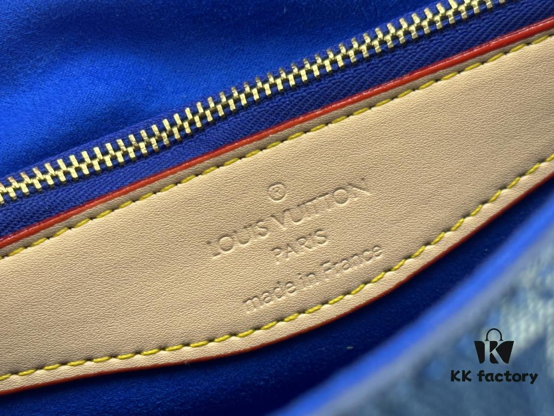 69308adb6e68136f4d9a8e38 M46386 M45985 Denim Baguette Series New Diane Handbag