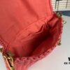 New Arrival [Apricot Color] Kate Raffia Woven Craft Chain Bag