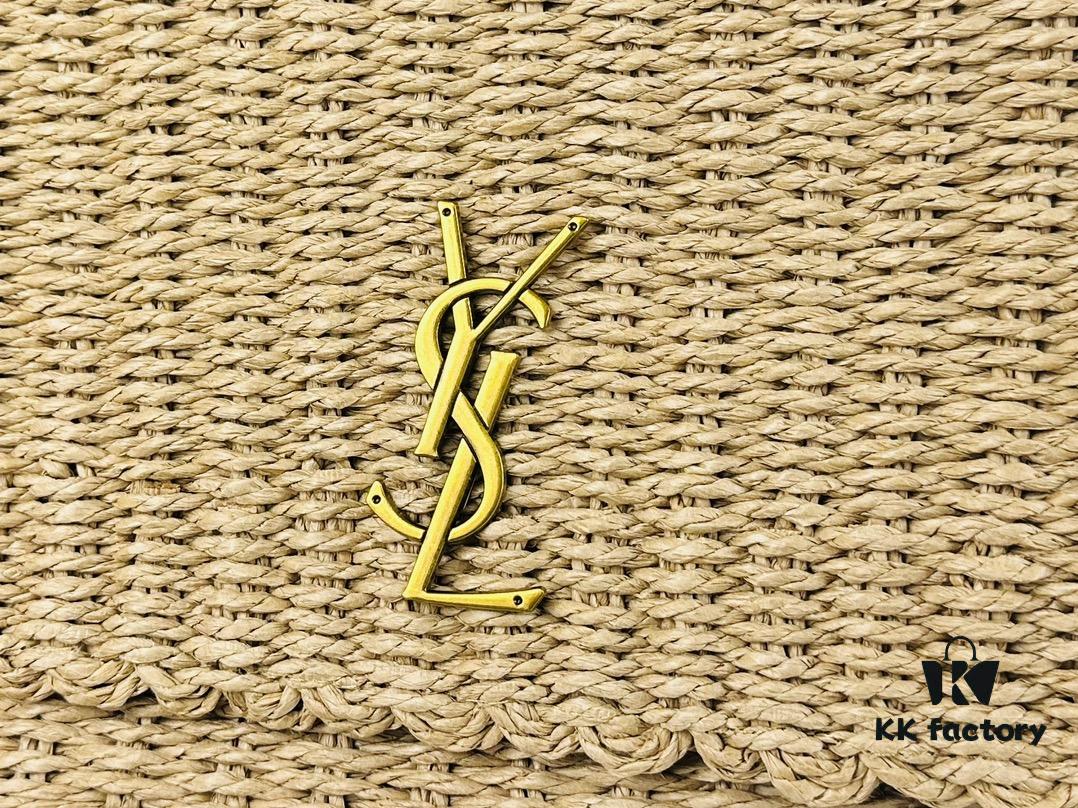 69308b0a6e68136f4d9a8e8e New Arrival in Apricot Color - Kate Raffia Woven Craft Chain Bag