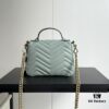 69308b0d6e68136f4d9a8e94 Authentic Shot # GG Marmont Mini Crossbody Bag Model: 583571 Gray-Green Size: 21*15.5*8cm