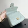 69308b0e6e68136f4d9a8e95 Authentic Shot # GG Marmont Mini Crossbody Bag Model: 583571 Gray-Green Size: 21*15.5*8cm