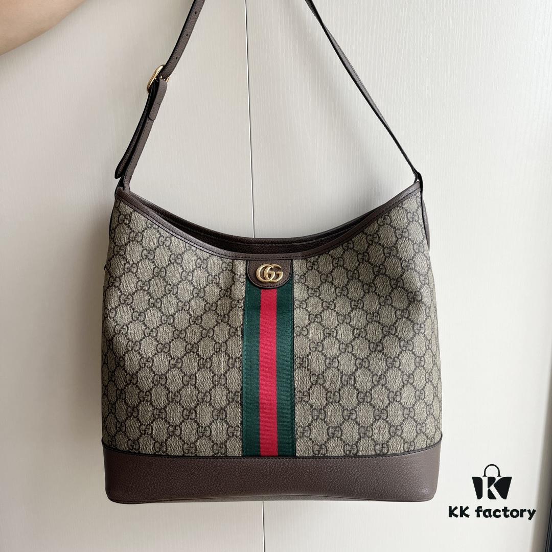 69308b216e68136f4d9a8ebe Gucci Ophidia Hobo Shoulder Bag Model 781392 Large Size 34/32/17cm