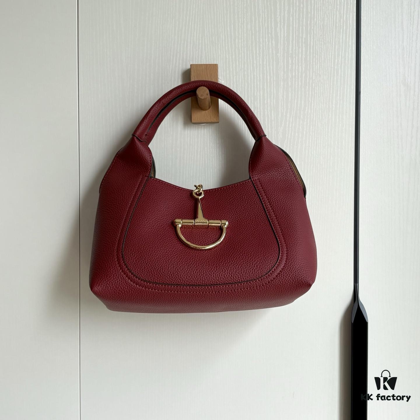 Upgraded Real Shot - Gucci Softbit Small Shoulder Bag, Burgundy