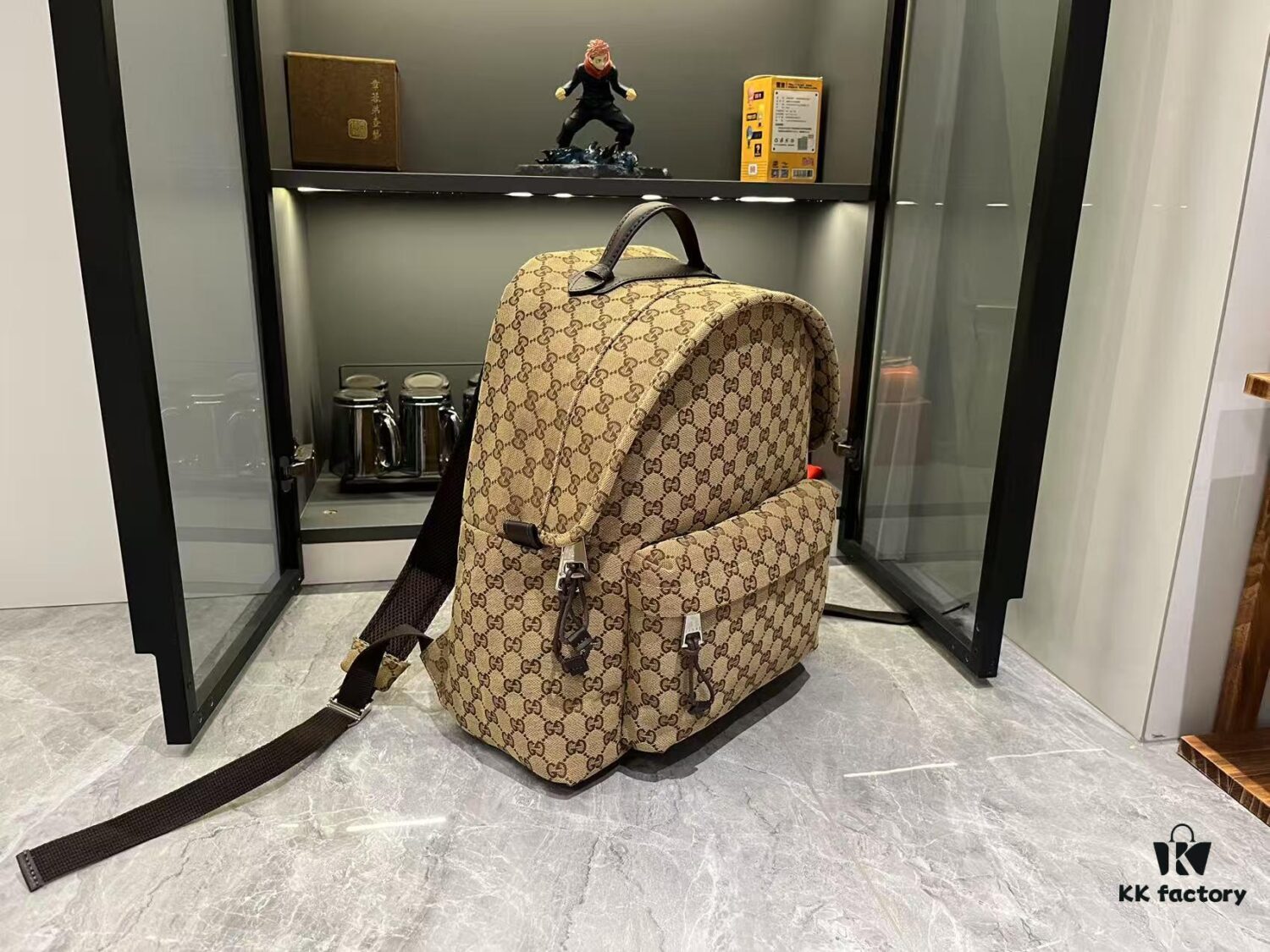 69308b826e68136f4d9a8f66 Gucci 2025 Spring-Summer Collection Men's Bag in Beige and Brown GG Canvas