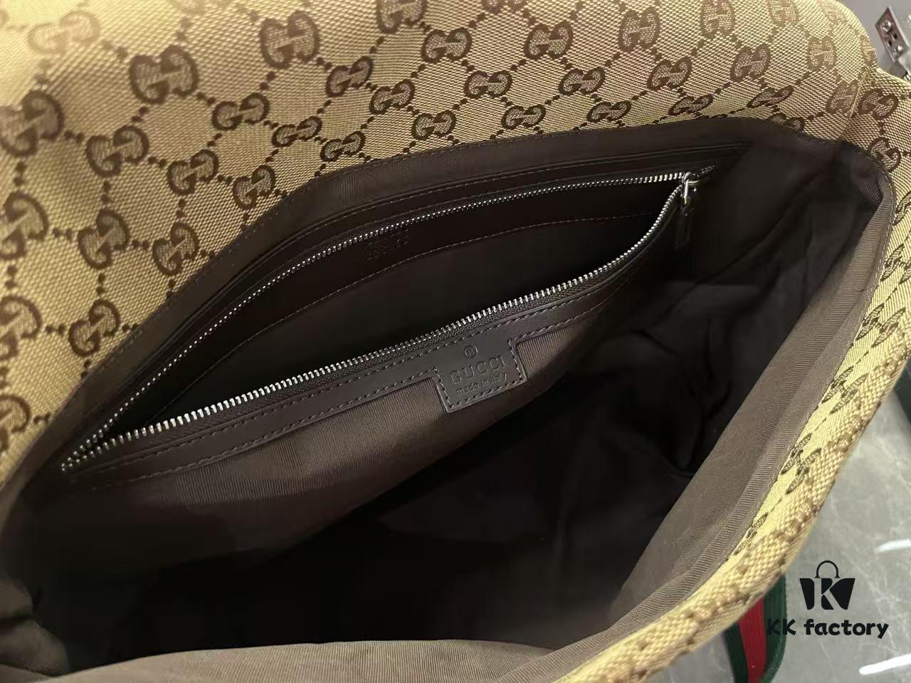 69308b8c6e68136f4d9a8f74 Gucci GG 2025 Spring-Summer Collection Men's Crossbody Bag in Beige Original GG Canvas