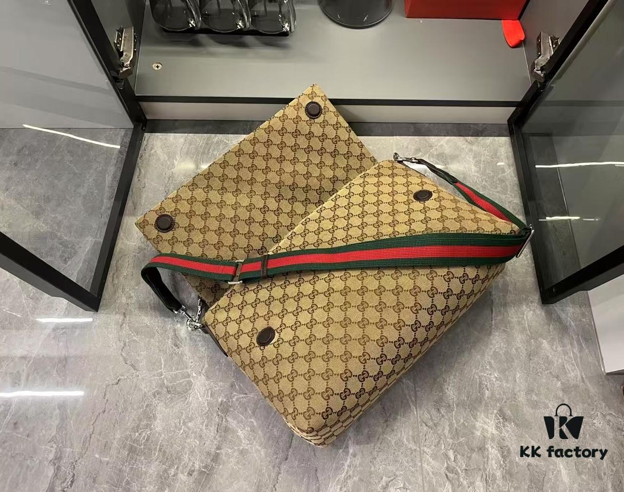 69308b8c6e68136f4d9a8f76 Gucci GG 2025 Spring-Summer Collection Men's Crossbody Bag in Beige Original GG Canvas