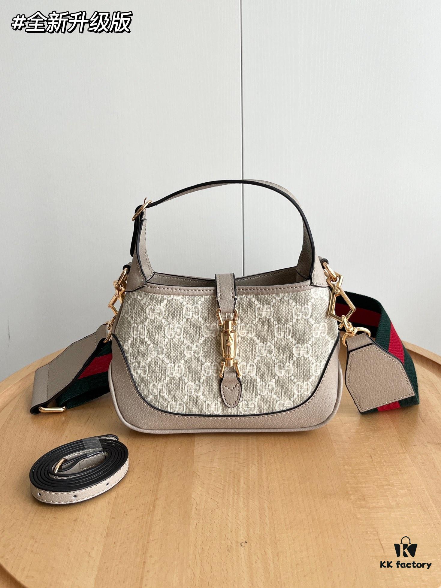 69308b926e68136f4d9a8f81 Gucci UN3AG 1294 Jackie 1961 Small Tote Bag (Upgraded Version #685127)