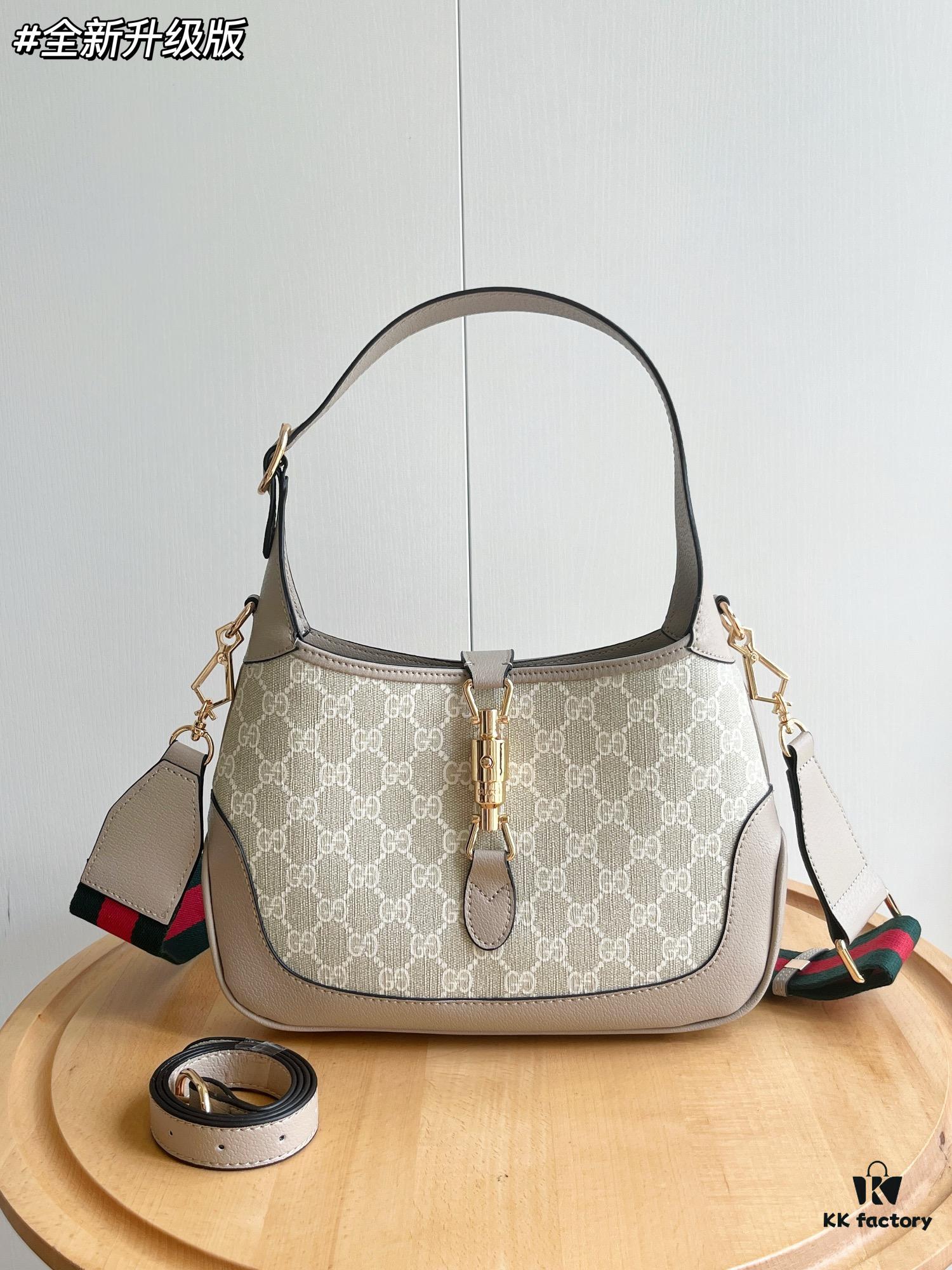 69308b9f6e68136f4d9a8f94 Gucci UN3AG 1294 Jackie 1961 Small Tote Bag (Upgraded Version #Double Shoulder Strap)