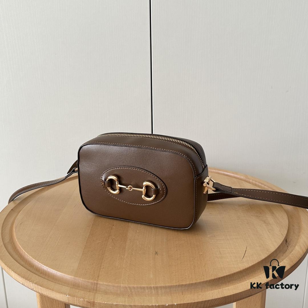 69308bb86e68136f4d9a8fc0 Gucci Horsebit 1955 Camera Bag in Brown Leather