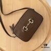 69308bba6e68136f4d9a8fc4 Gucci Horsebit 1955 Camera Bag in Brown Leather