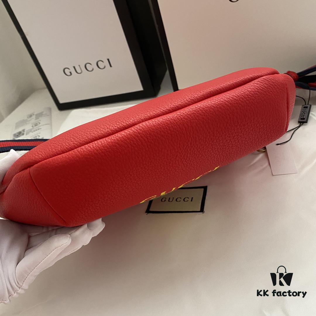 69308be96e68136f4d9a901f Gucci Cruise 18 x Coco Capitan Collaborative Series Belt Bag Model 493869 Size 28*18*8cm Soft Leather With Handwritten Graffiti Motif