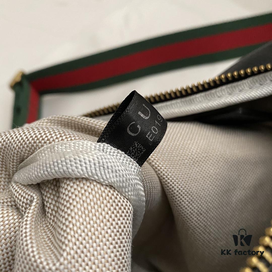 69308bf86e68136f4d9a9035 Gucci Cruise 18 x Coco Capitan Collaboration Belt Bag Model 493869 Size 28*18*8cm Soft Leather With Handwritten Graffiti Design