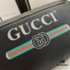 69308bfc6e68136f4d9a903b Gucci Cruise 18 x Coco Capitan Collaboration Belt Bag Model 493869 Size 28*18*8cm Soft Leather With Handwritten Graffiti Design