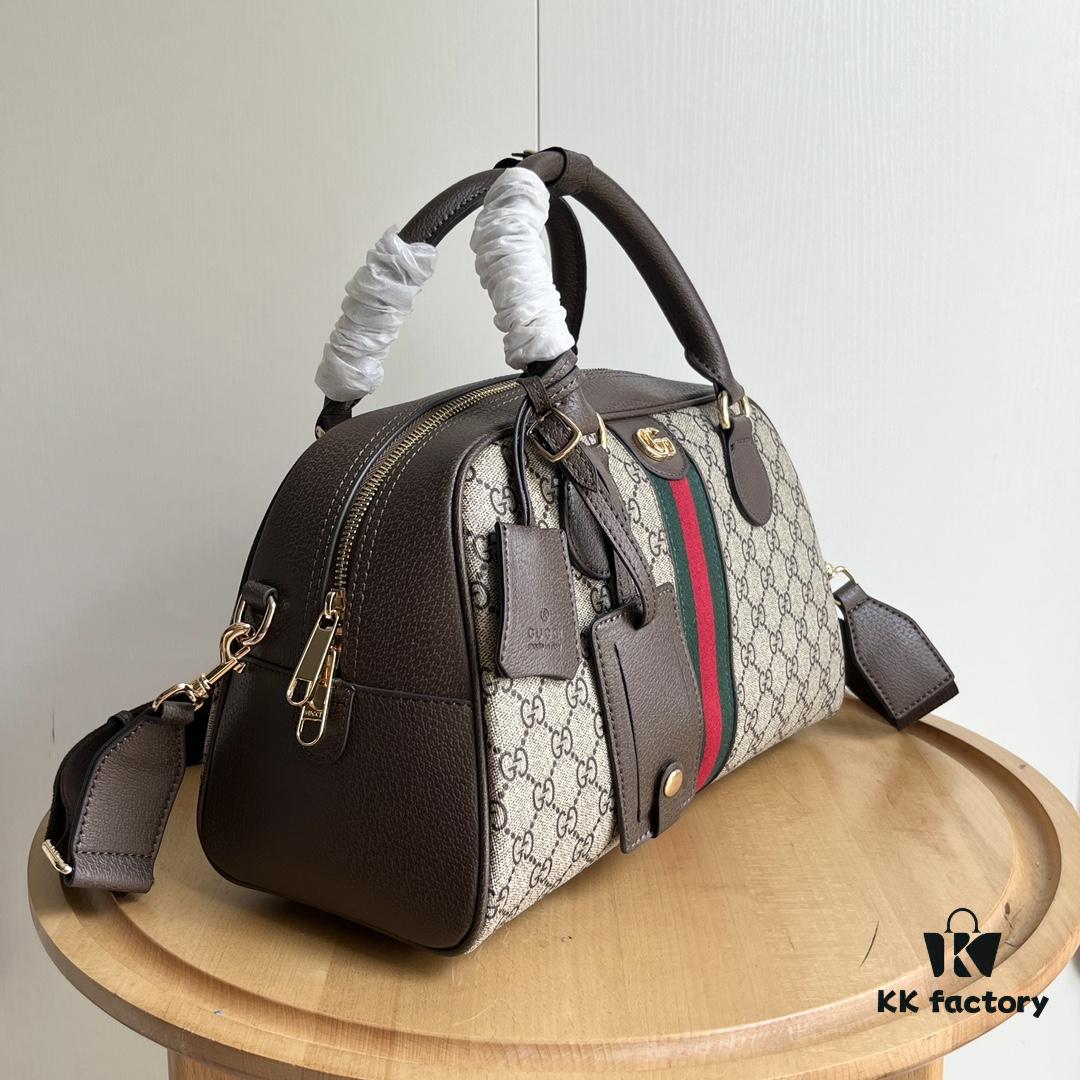 Gucci Ophidia Mini Handbag in GG Supreme Canvas