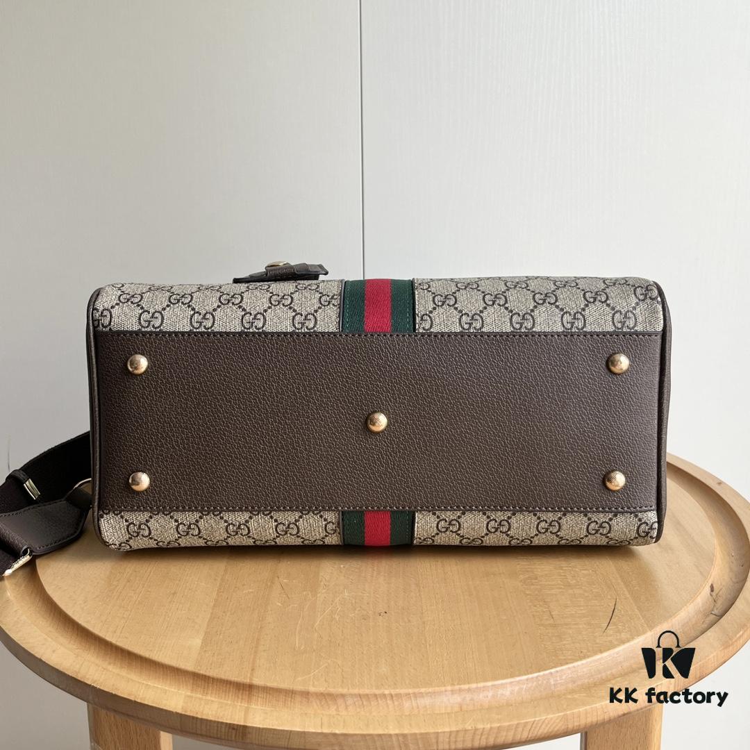 Gucci Ophidia Mini Handbag in GG Supreme Canvas