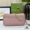 69308c1e6e68136f4d9a9075 Gucci GG Marmont Bag in Full Leather Light Brown - Irresistibly Charming and Elegant Design