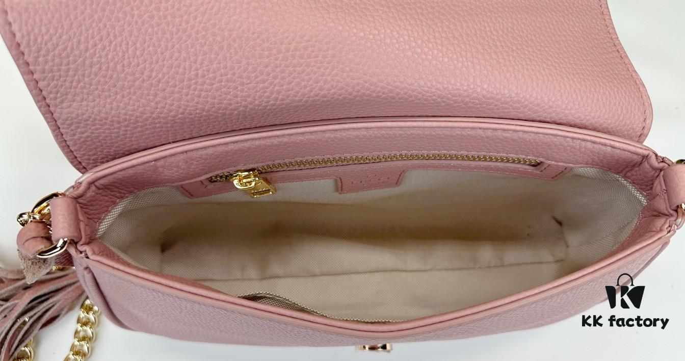 69308c206e68136f4d9a9078 Gucci GG Marmont Bag in Full Leather Light Brown - Irresistibly Charming and Elegant Design