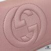 69308c216e68136f4d9a907d Gucci GG Marmont Bag in Full Leather Light Brown - Irresistibly Charming and Elegant Design