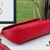 Gucci GG Marmont Bag in Full Leather Red - Irresistible Elegance and Timeless Design