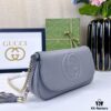 69308c286e68136f4d9a908b Gucci GG Marmont Bag in Full Leather Dark Gray - Addictively Charming and Must-Have