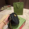 69308c386e68136f4d9a90ae Gucci Marmont Matelassé Small Round Bag Size 18.18