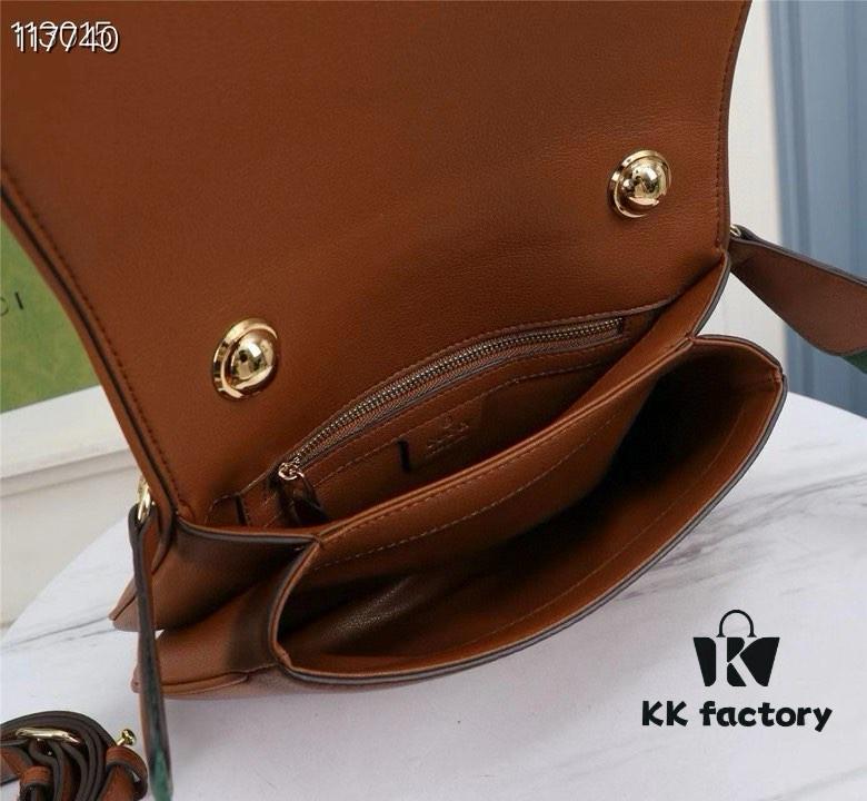 Gucci Blondie Series - Model 699210 Brown Leather